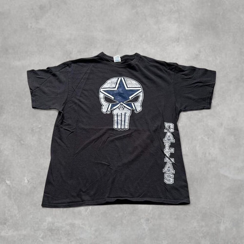 Marvel Men's Black and Grey T-shirt